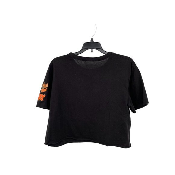 Tom and Jerry Cropped T-Shirt Juniors M Used - Picture 2 of 12